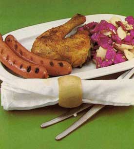 Plato frío de pollo