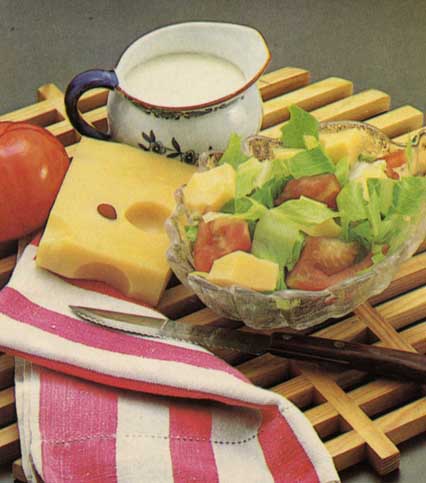 Receta de ensalada suiza