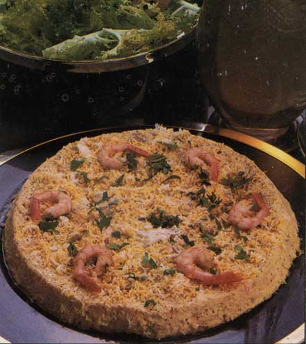 Receta de flan de gambas