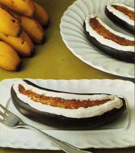 Receta de plátanos asados